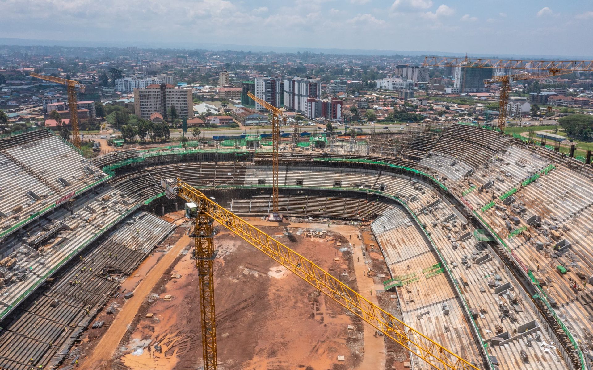 Trust Partners Geo-Group | Tower Cranes at Talanta stadium Trust Partners Geo-Group | Tower Cranes For HIre In Mombasa, Kenya
