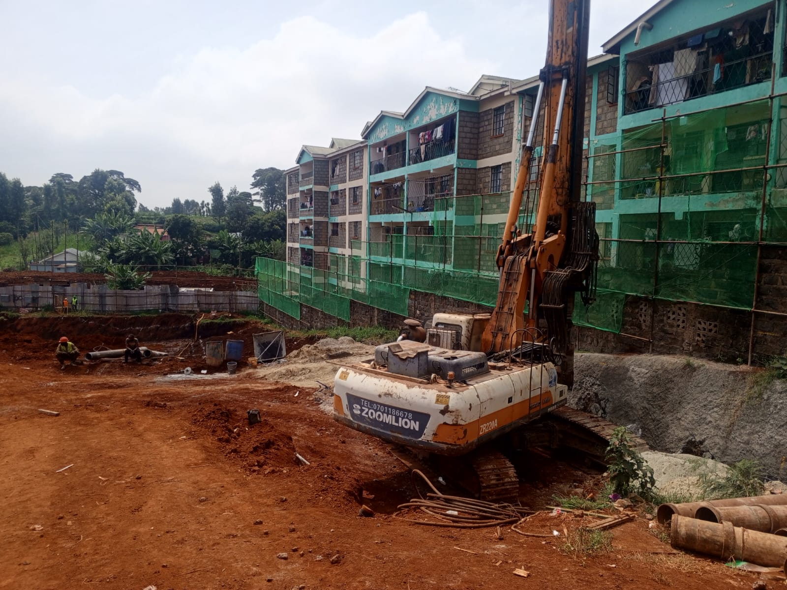 Pilling foundation Trust Partners Geo-Group Trust Partners Geo-Group Piling works